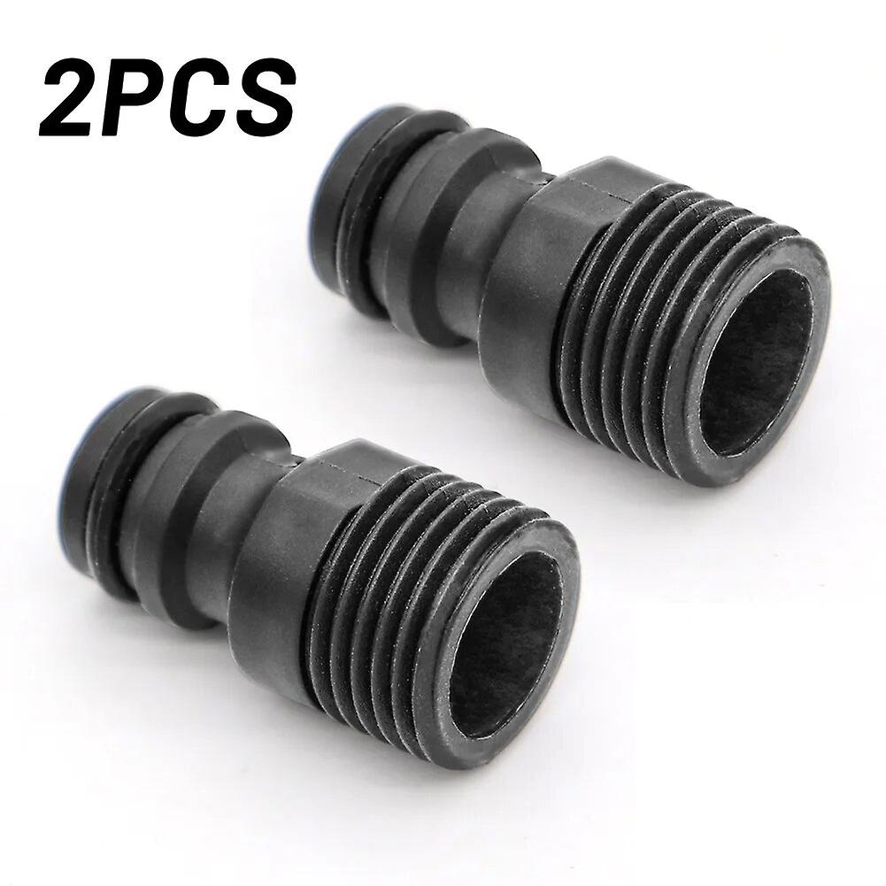 2pcs 1/2" BSP Threaded Faucet Connector Garden Hose Quick Connector Pipe for Bellows Modification Garden Watering Irrigation~0033