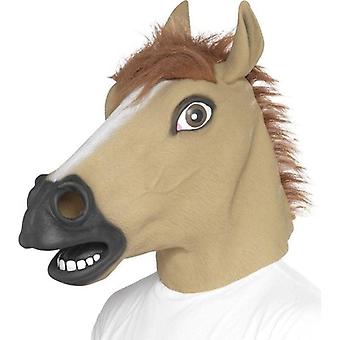 Mascarilla de Caballo Adulto Marrón 39509
