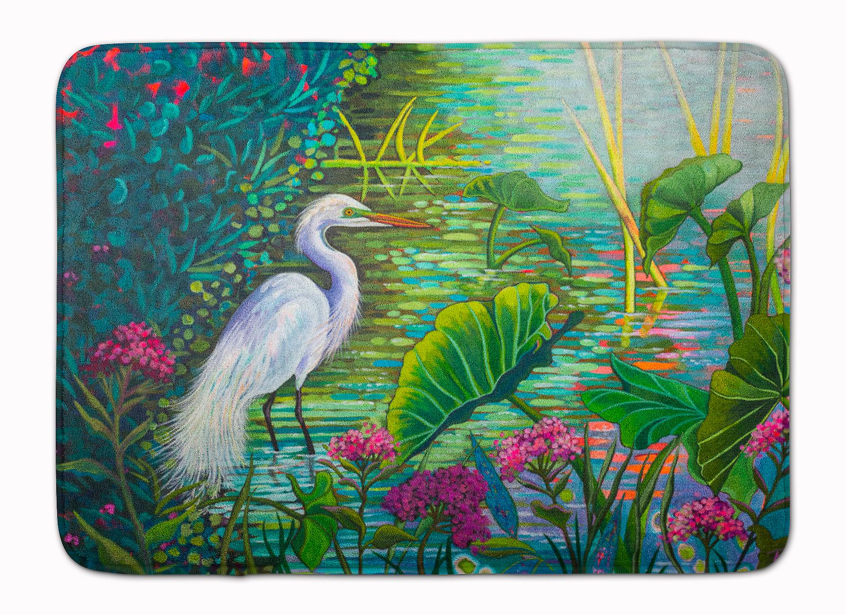 Caroline`s treasures carolines comori ppd3023rug testarea apelor heron machine memorie lavabilă multicolore 19 x 27