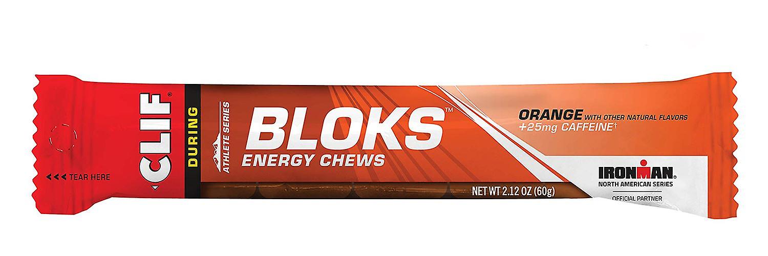 Clif Shot Bloks Orange + Caffeine - 60g