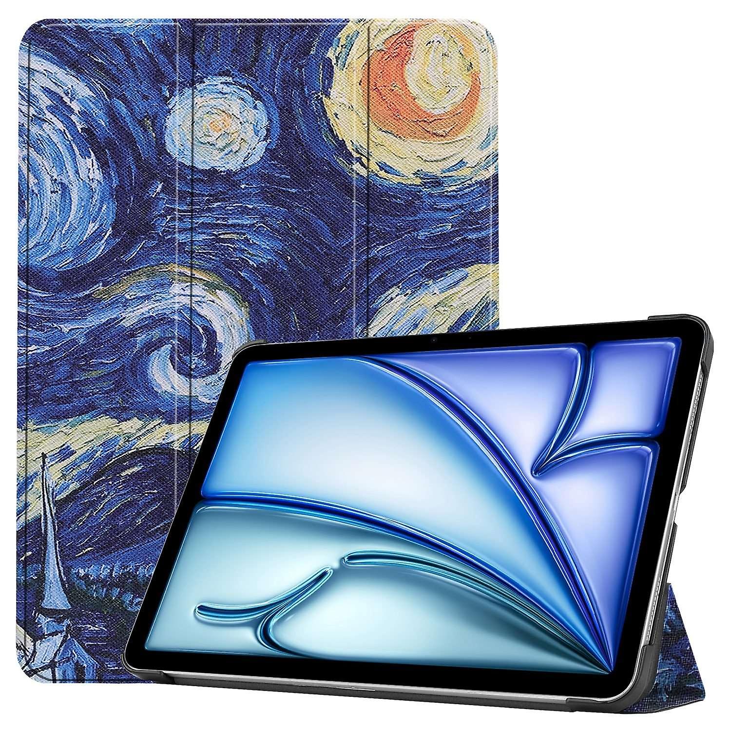 Painted Leather Tablet Case For iPad Air 11 2024
