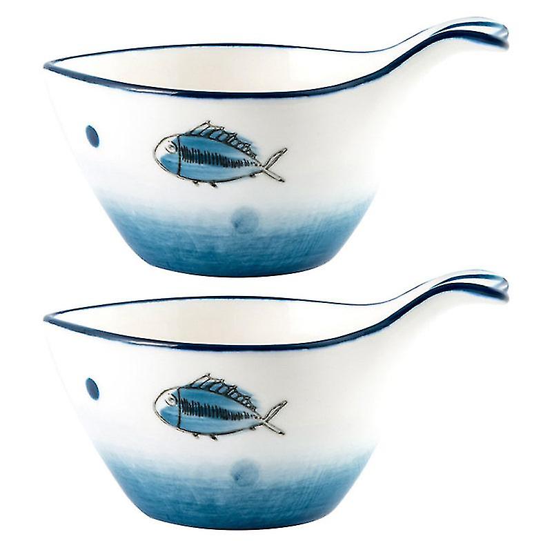 2pcs Ceramic Dishes