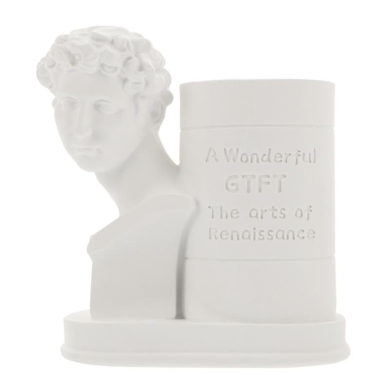 1pcs Imitation Plaster Pen Holder