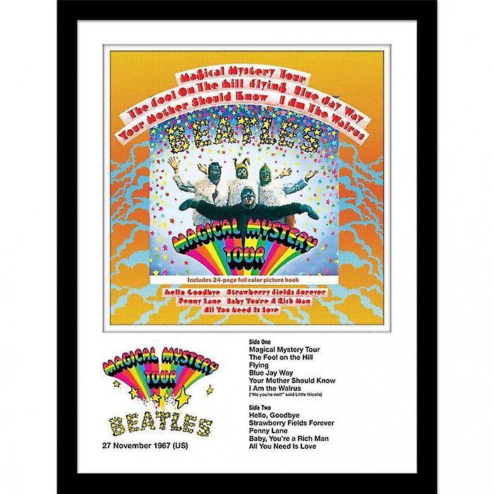The Beatles Magical Mystery Tour Framed Print