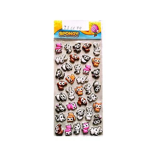 Animaux Puffy Stickers