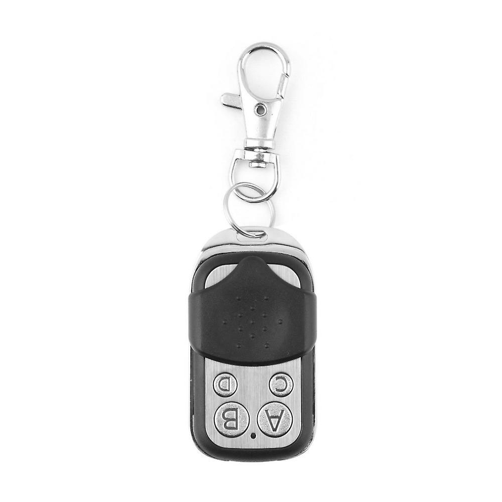 4 Buttons 433/433.92mhz Wireless Rf Remote Controller Copy With Keychain For Electric Gate Garage Door Key Switch Controller