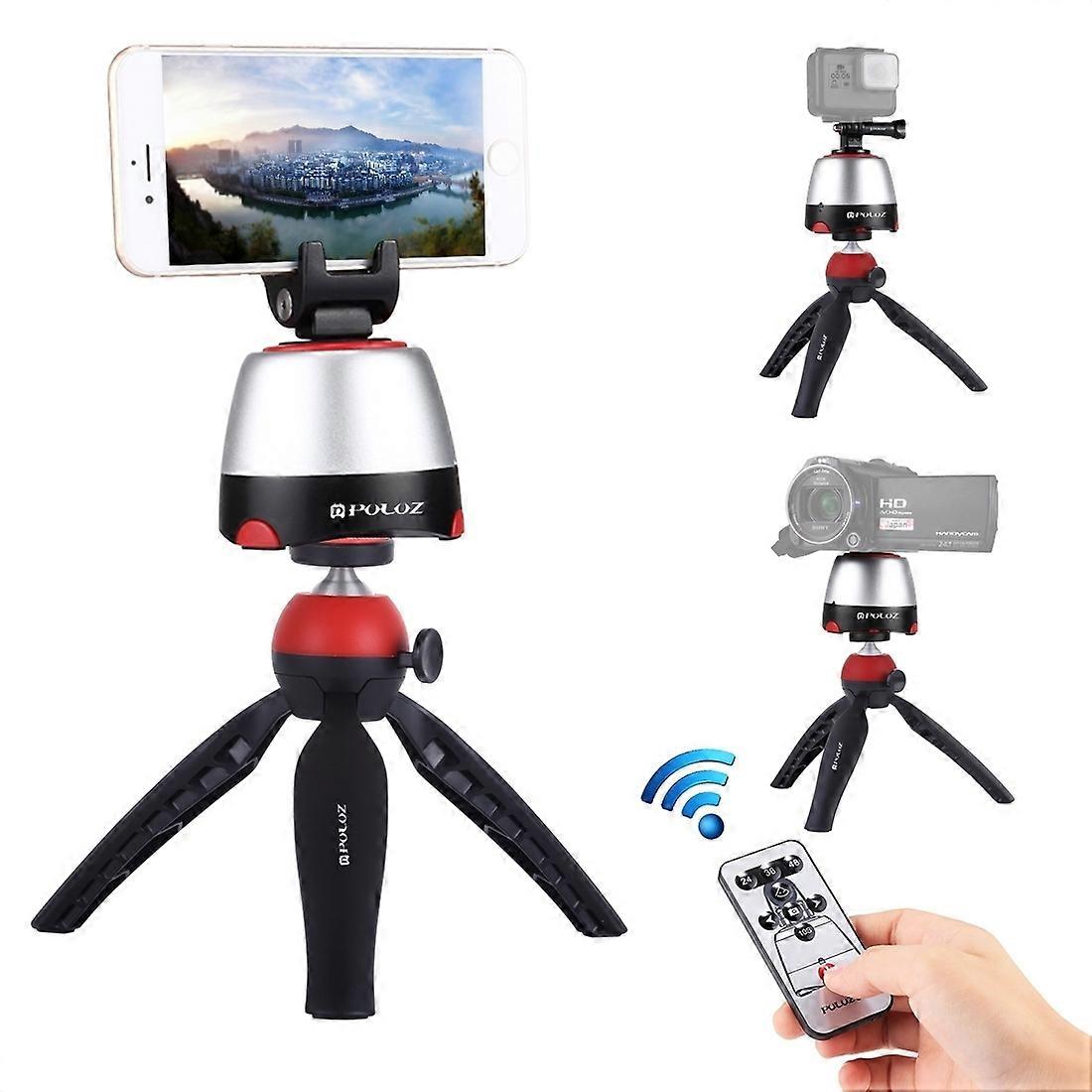 Panoramic Head + Tripod + Sport Camera Clamp + Phone Clamp