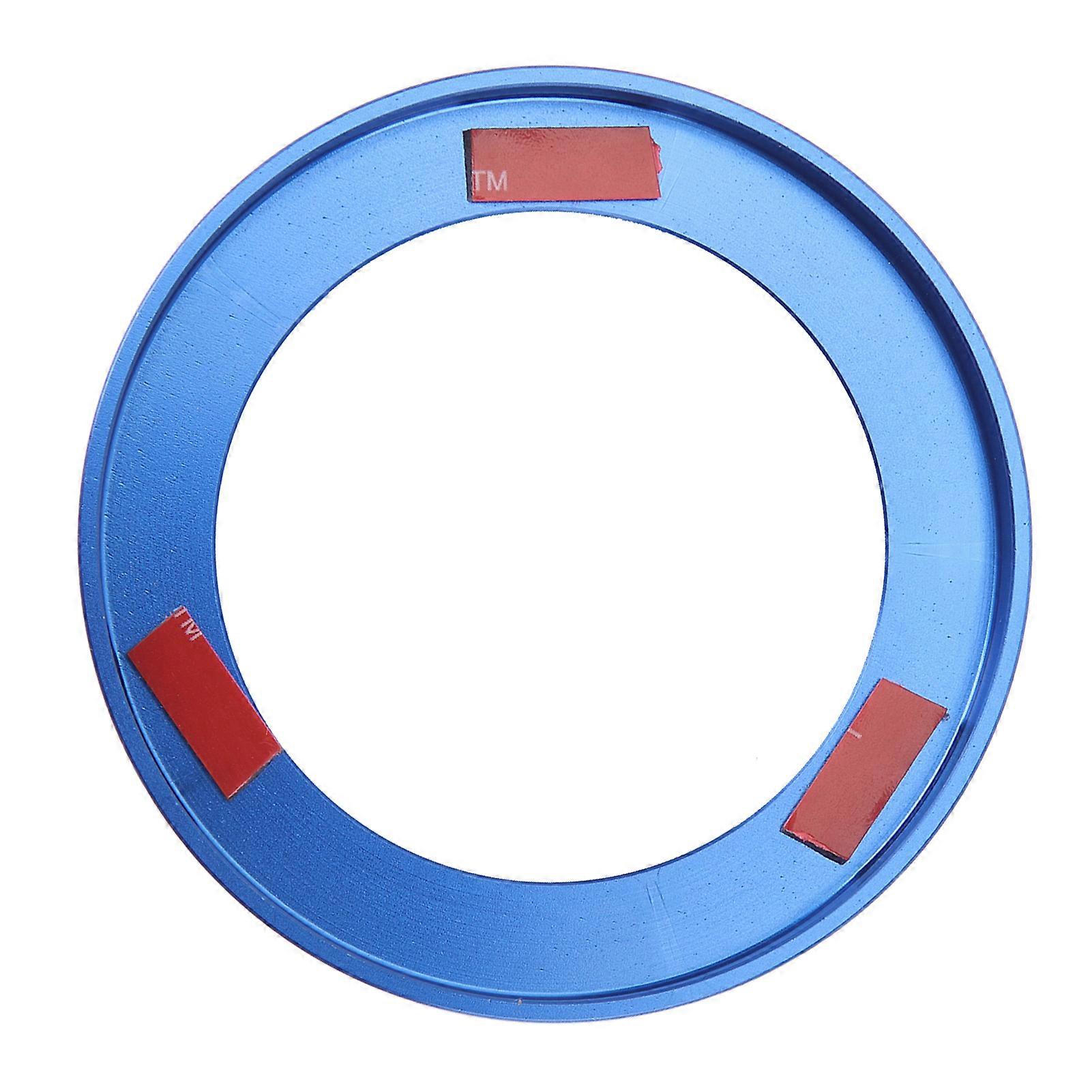 Interruptor de ignição anel tampa protetora robusta colorfast motocicleta ignição interruptor decoração anel para R NineT azul puro