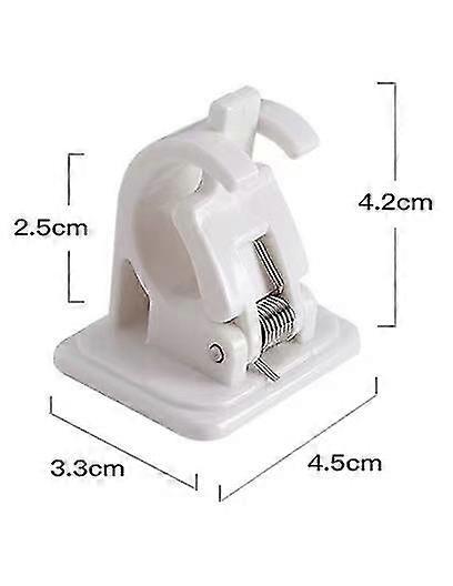 Curtain Rod Wall Mount Bracket - Curtain Rod Hook Bracket