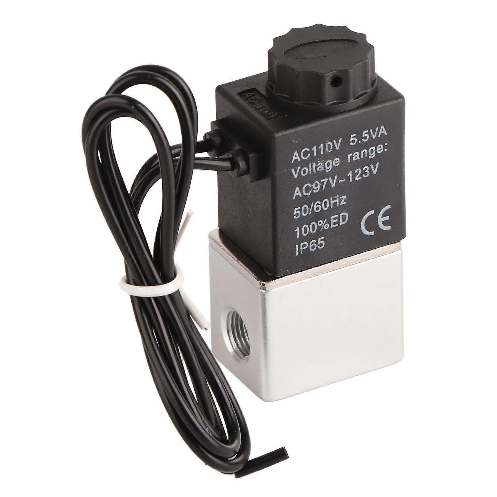 2V025?06 2 Position 2 Way Solenoid Valve Normally Open Stable Durable Electromagnetic ValveAC110V