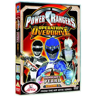 Power Rangers Operation Overdrive Volume 1 - Brownbeards Pearl DVD