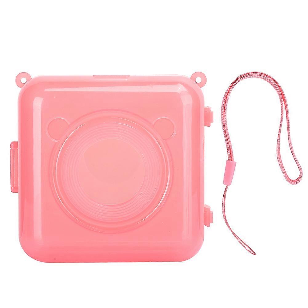 Protective Shell PC for Peripage / Bluetooth Phone Pocket Thermal Sticky Note Barcode PrinterPink