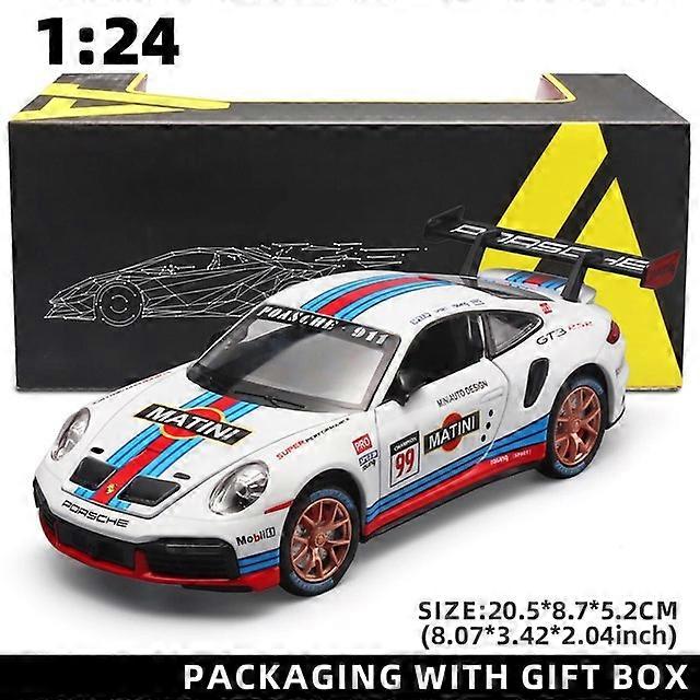 1:24 Scale  918 GT Alloy Model Car - Stunning Replica for Auto Collectors - Precise Detailing, High-Quality Material