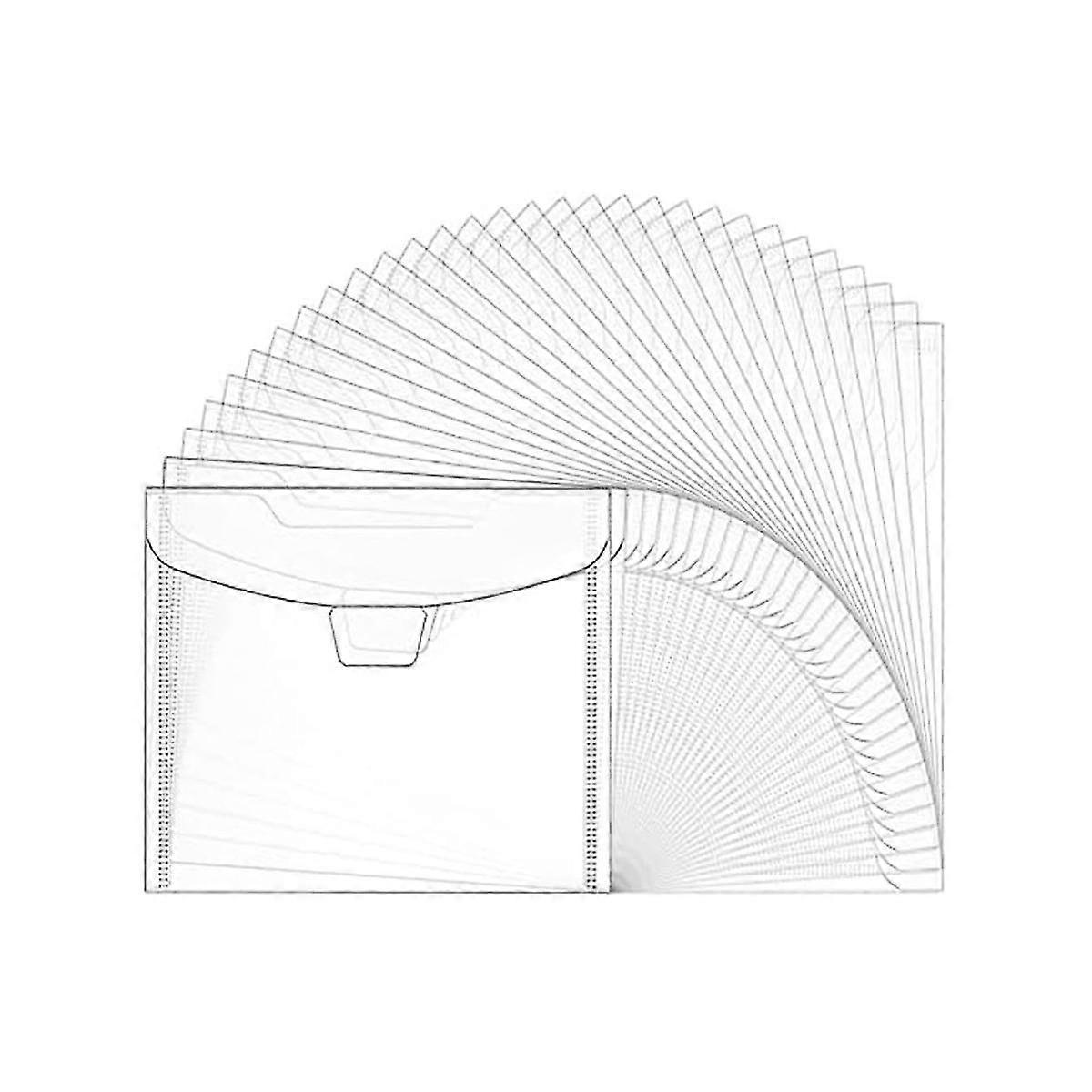 منظم تخزين ورق سجل القصاصات المكون من 30 قطعة ، لورق سجل القصاصات مقاس 12 × 12 بوصة ، ومخزون البطاقات