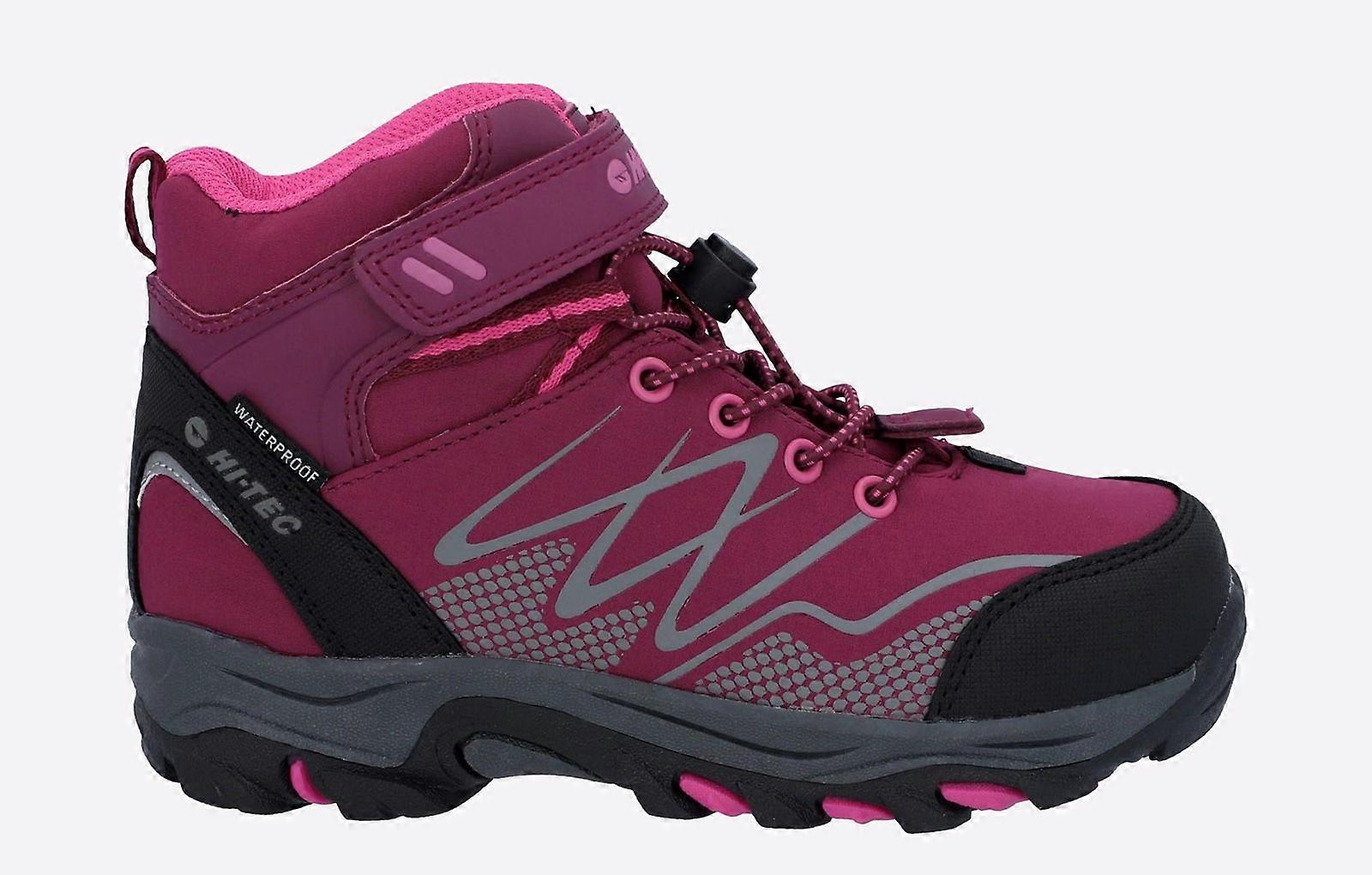 Hi-Tec Blackout WATERPROOF Junior Dark Rose/Fuchsia