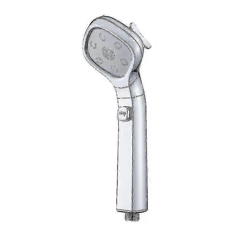 High-Pressure Hand Shower, Silver