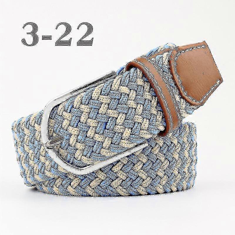 رجالي أحزمة عيد ميلاد هدية حزام الخصر جديلة الكلاسيكية مشبك حزام الخصر قابل للتعديل مختلطة 3 ألوان