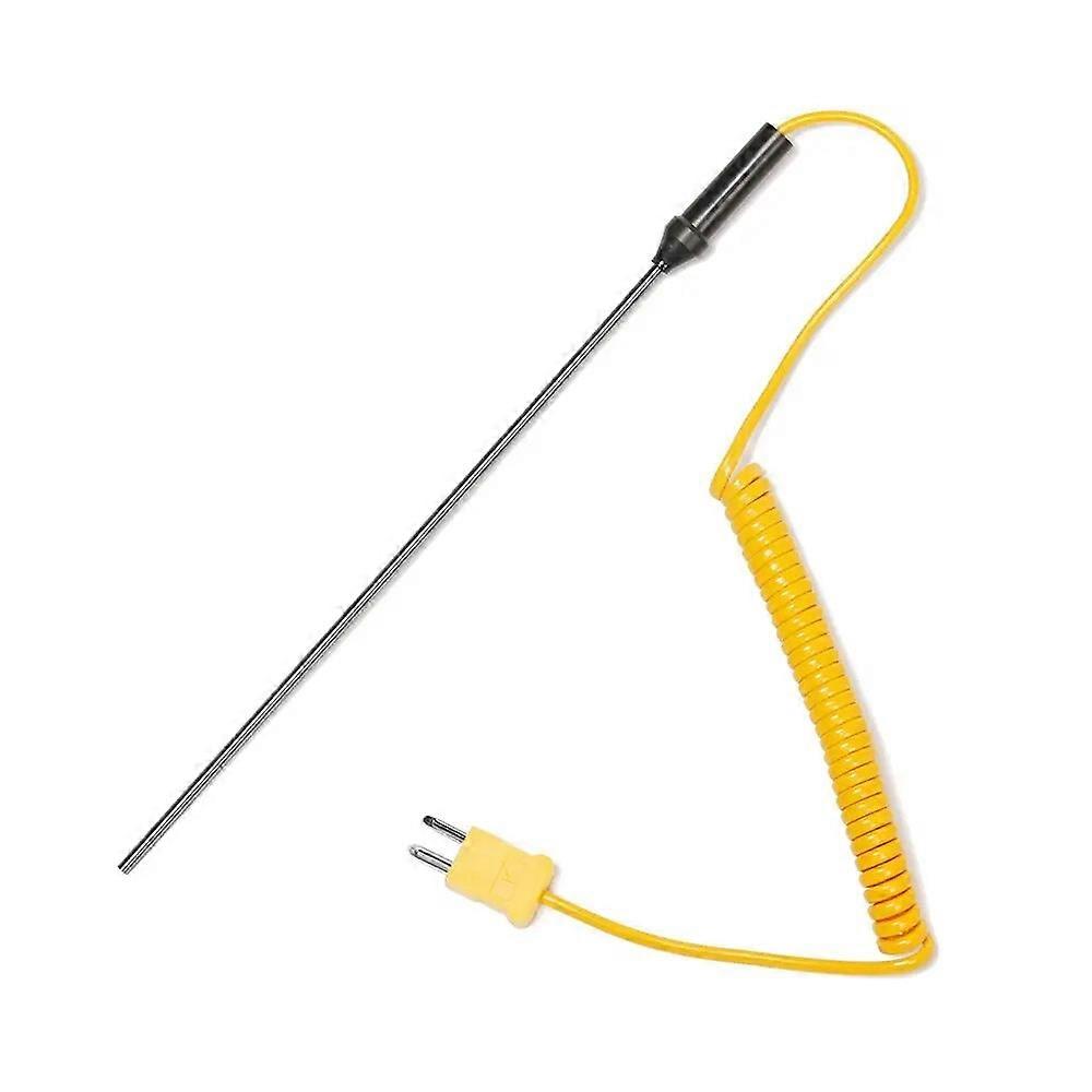 K-Type Thermocouple Probe Sensor -50C to 1200C Temperature Instruments Controller with Wire Cable Measuring Tools 100-500mm