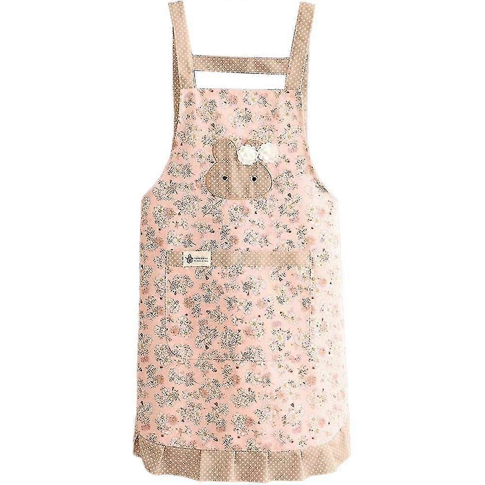 Ing Apron For Women With Pockets, Layered Bib Apron For Ing, Ba, Bbq And Ening