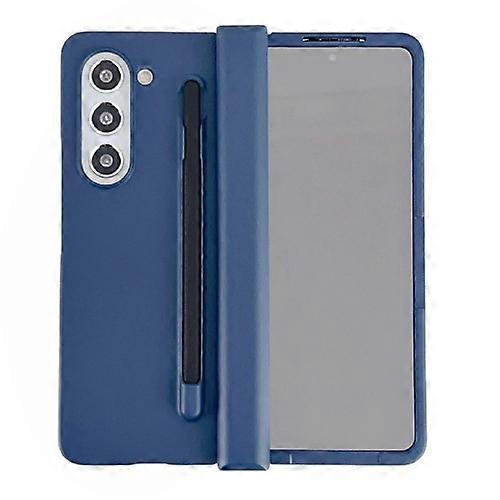 For Samsung Galaxy Fold5 3 in 1 Integrated PC Phone Case with Stylus