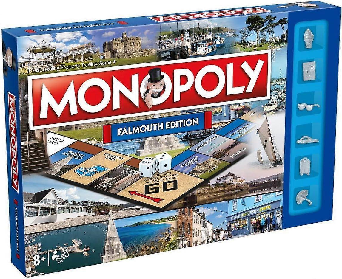 Monopoly Regional Falmouth Board Game