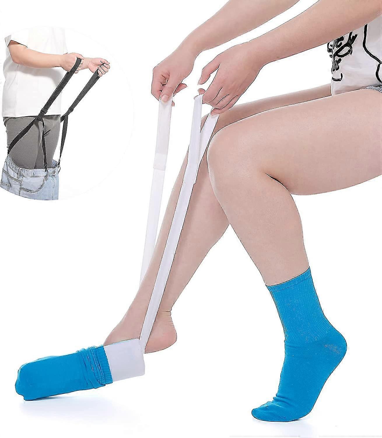 Sock Aid Tool And Pants Assist For Elderly, Disabled,pregnant, Diabetics - Pulling Assist Device - Socks Helper