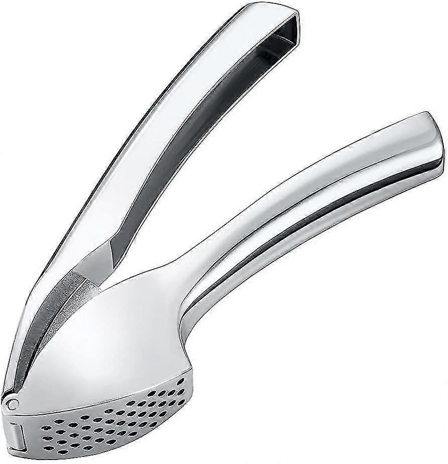 Garlic Press, Stainless Steel Kitchen Gadgets Dishwasher Safe Robust