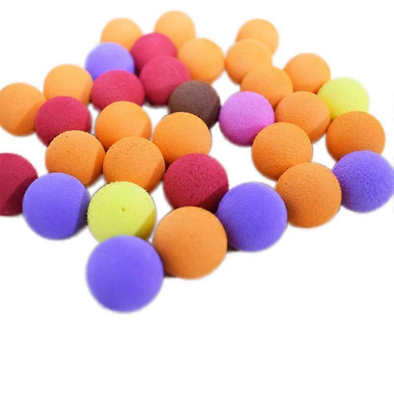100pcs Toy Gun Bullet Balls EVA Toys Random Color