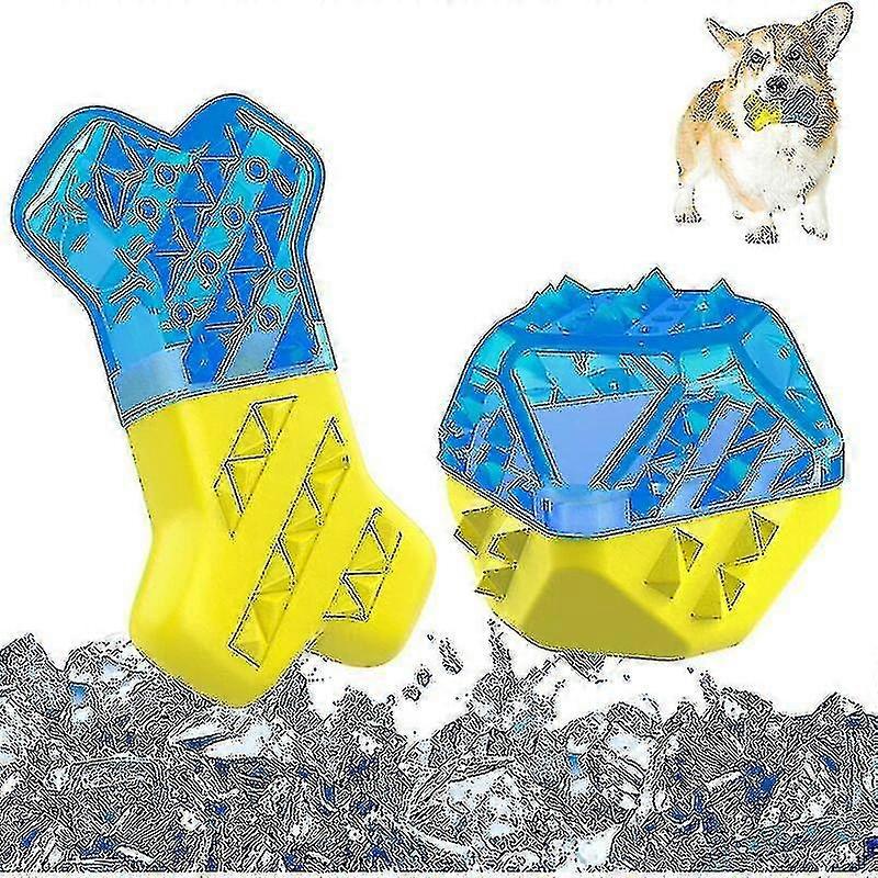 Cooling Pet Teethers, Freezable Teether For Puppy, Interactive Summer Freezing Toys, Cooling Frozen Dog Treats Training Tools For Small Medium Dogs -