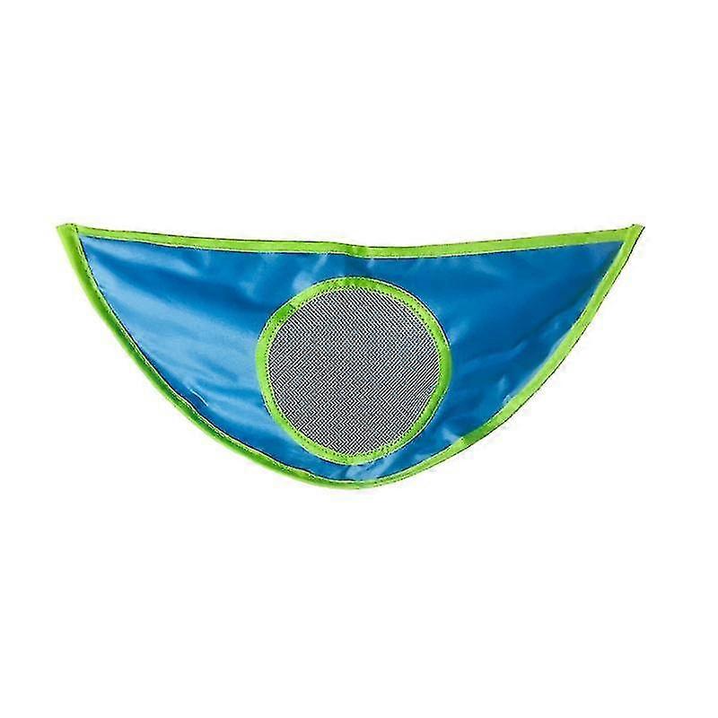 Bath Triangle Hanging Bag Bathroom Cosmetics Wash Storage Children's Bath Bathroom Toy Storage Bag 1pc Blue