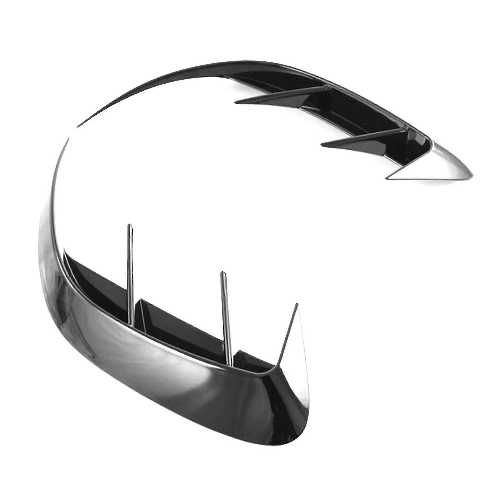 Black Rear Bumper Lip Splitter Spoiler Outlet Trim Cover For C Class W206 C200 C220 C260 C300