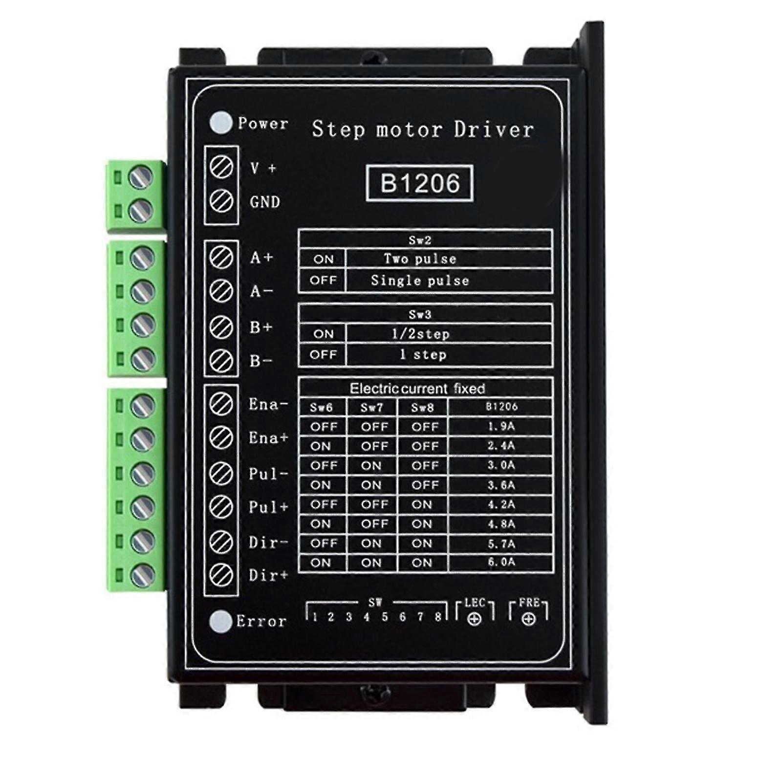 B1206 Full/half Step Driver 2-phase Stepper Motor Driver Driving Voltage 120v