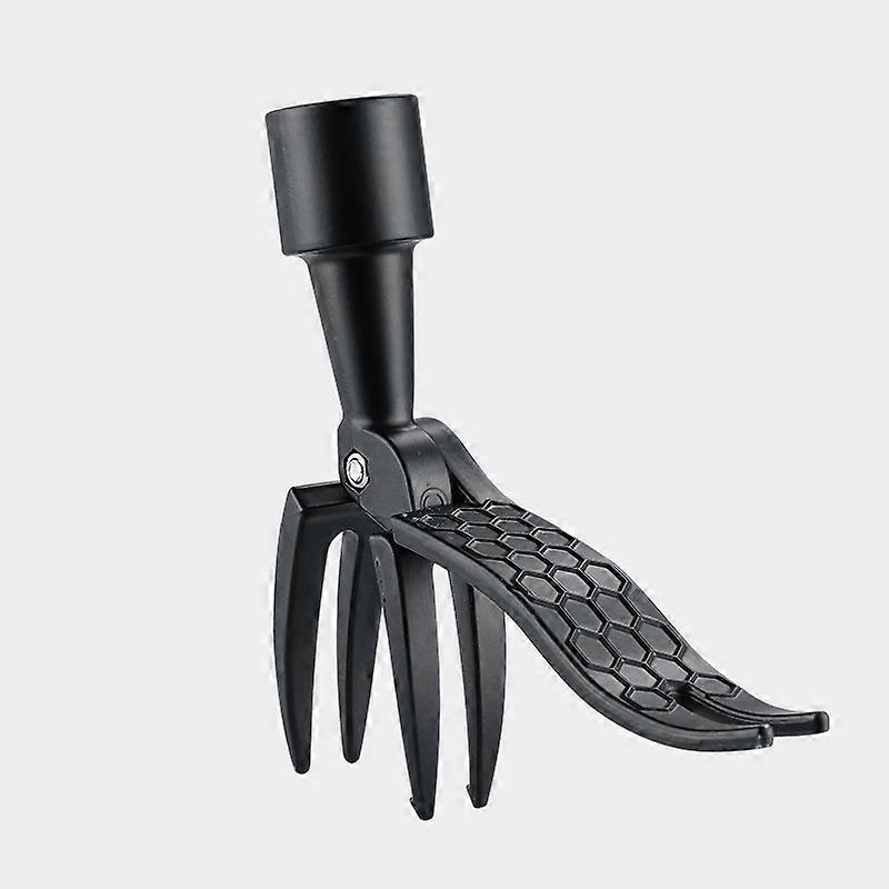 Manual Weeder Tool Weed Puller Head Standing Weeder with 4 Claws High Strength Weed Puller