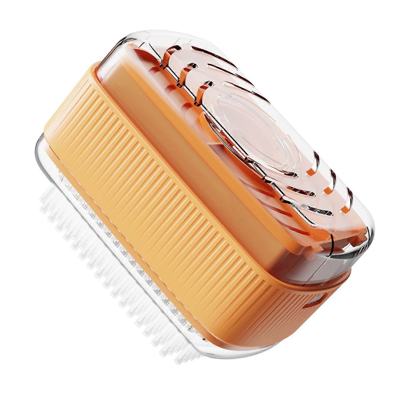 Soap Bubble Box with Brush Head Detachable Roller Design Kitchen Dish Plate Washing Foaming Soap Storage Case Daily Use KAESI