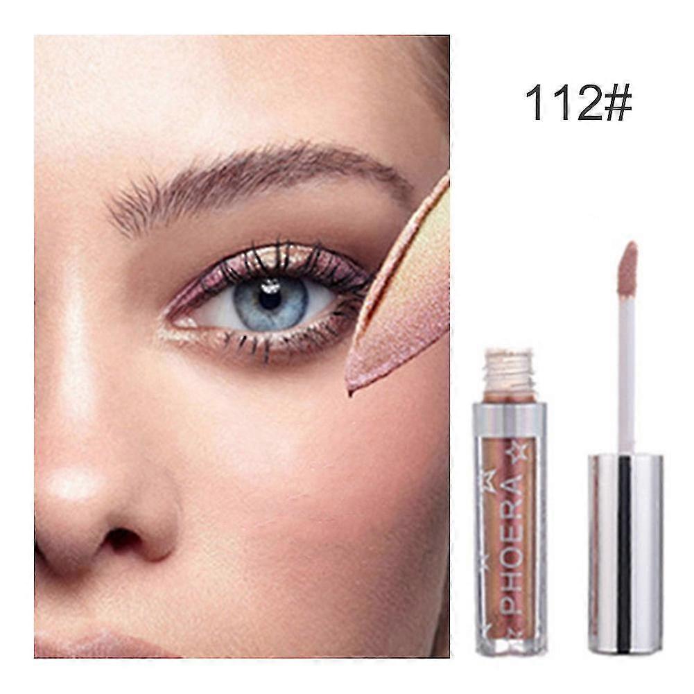 16 colori portatile a lunga durata The Shadows cosmetics Radiant Liquid Eyeshadow