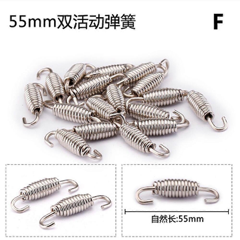 Motorcycle Exhaust Pipe Modified Accessories Fixed Special Spring Scorpio Locomotive Double Activity