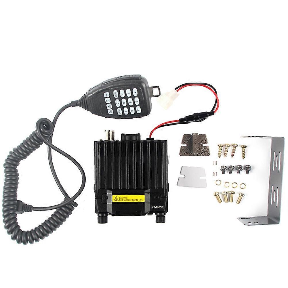 For KT-7900D Mobile Radio 25W Band 144/220/350/440MHZ Car Radio Ham Transceiver Station