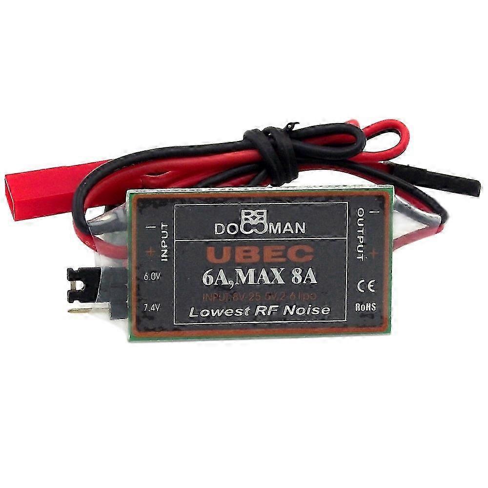 DOMAN RC 6V/7.4V Switchable Regulated Power Supply 6A Switching Power Supply External 6A High Volt