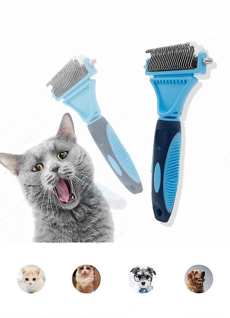 宠物狗 脱毛 梳子 狗 猫解结 毛皮 脱毛 结 长毛发剪刷