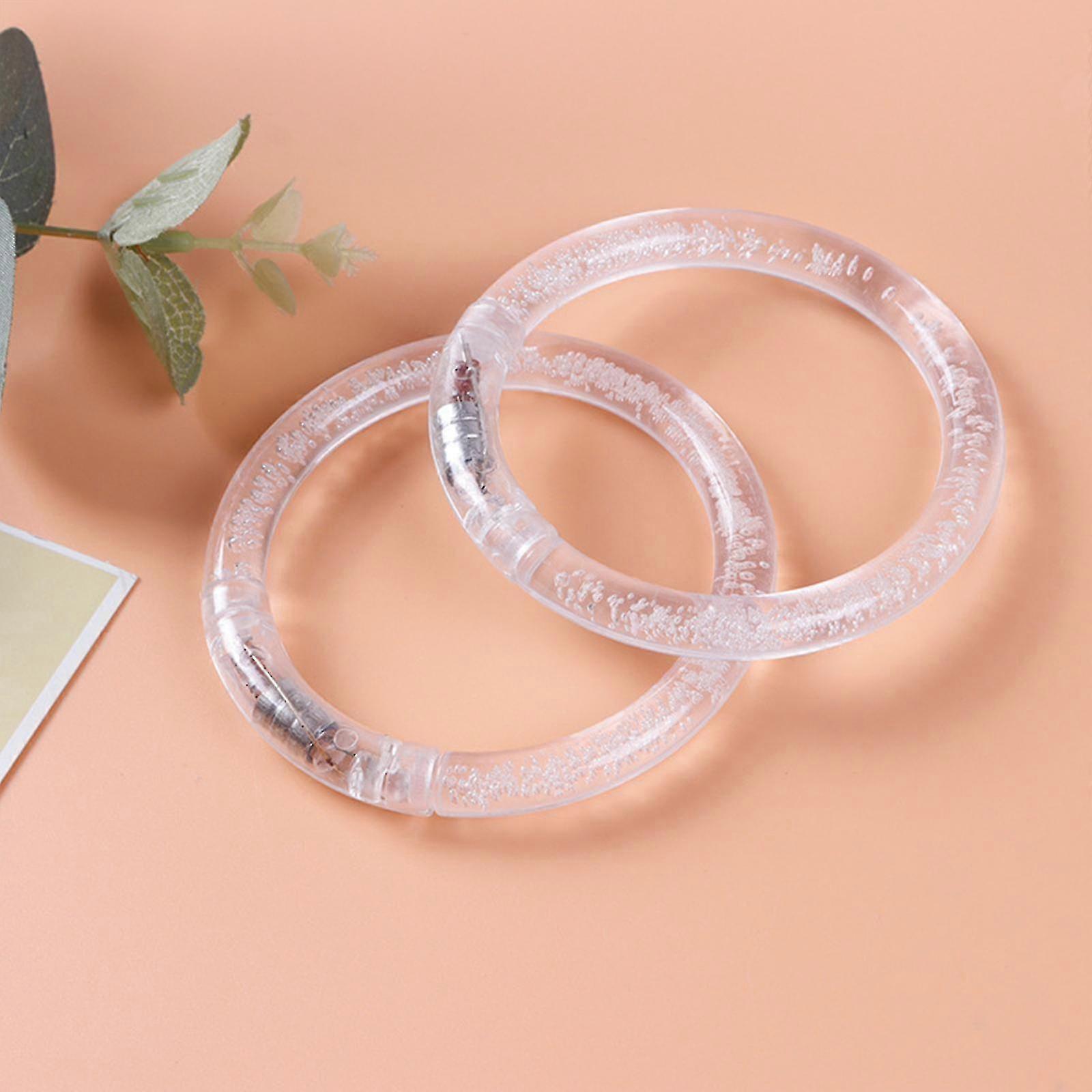 6pcs Led Bracelet Set, Light Bracelets Glow Sticks For Child, Light Sticks For Party Decor/christmas/halloween/new Year's Eve Party