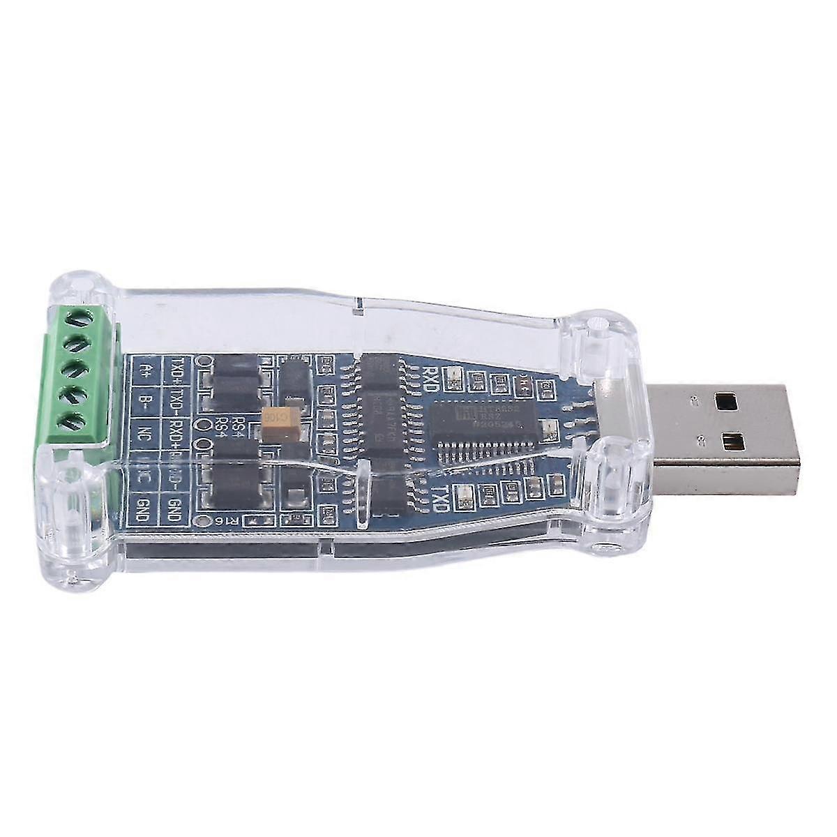 USB إلى RS485 RS422 محول تسلسلي لرقاقة 6Pin محطة كتلة محول دعم يندوز إكس بي وين 7 Win8 W