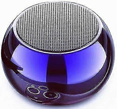 Small Bluetooth Speaker Portable Wirelesscolorful Metal Case - Stereo Sound Mini Bluetooth Speaker