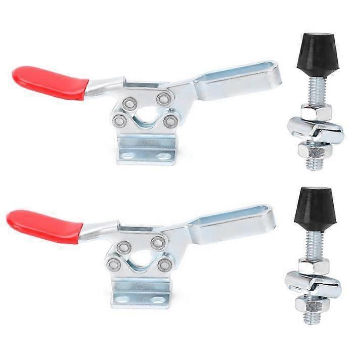 2Pcs Horizontal Welding Clamp Toggle with Quick Release