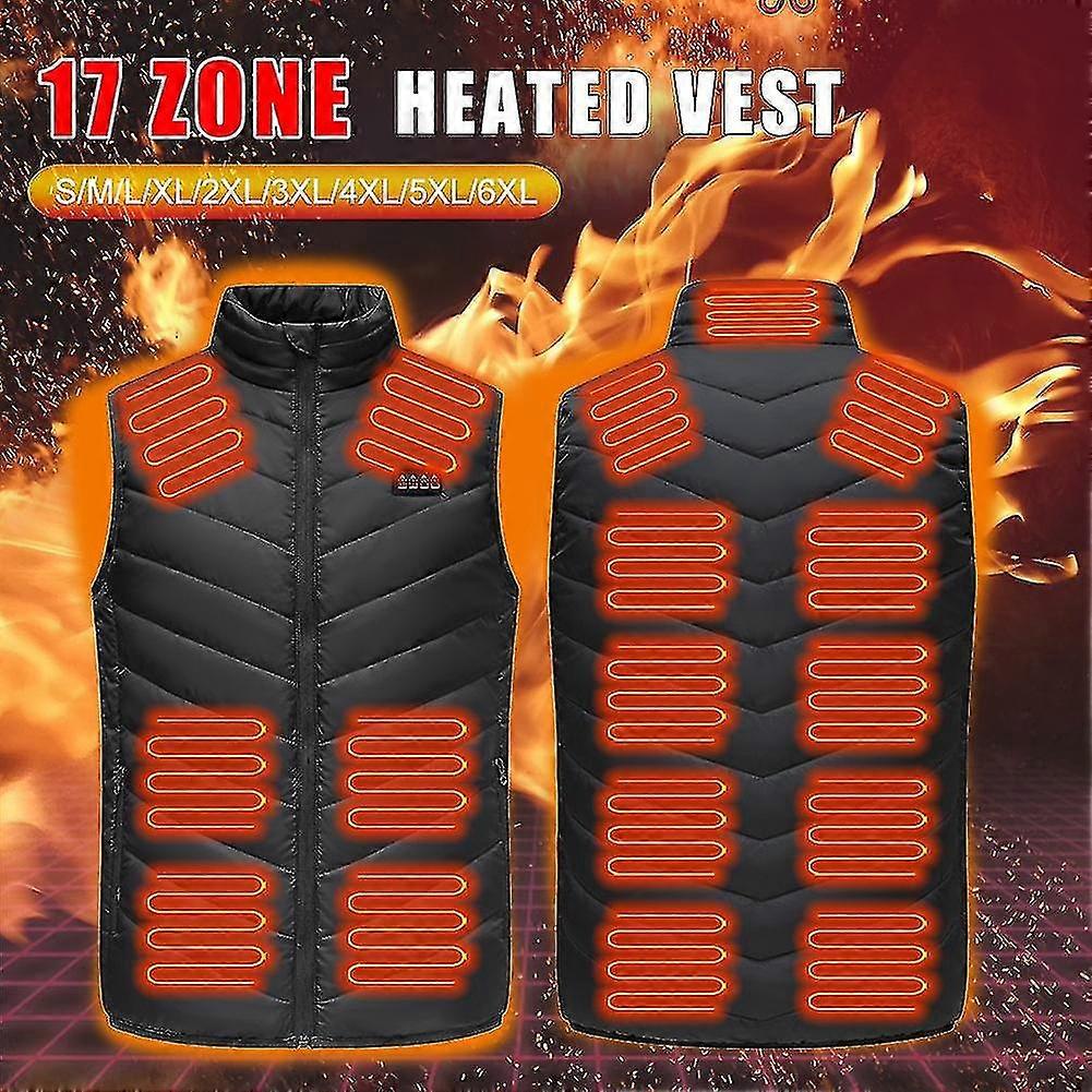 Gilet Riscaldato Donna USB - Maglia Termica Elettrica Regolabile Per Esterno - Foto 3