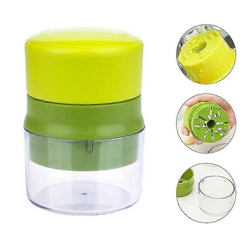 Garlic press, garlic grinder and ginger grinder