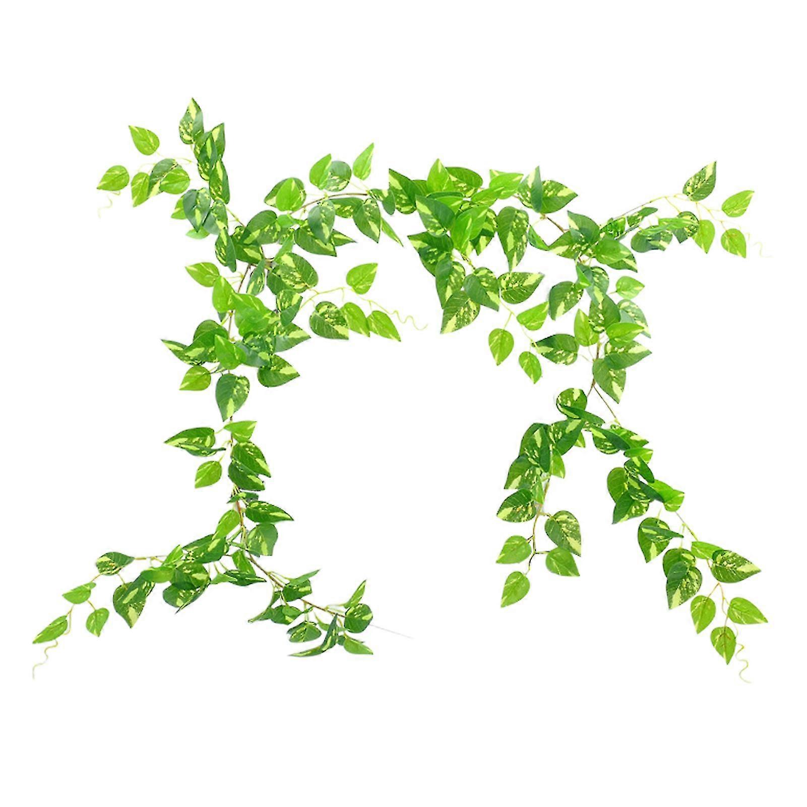 1.8m Durable Scindapsus Aureus Indoor Outdoor  Artificial Vine