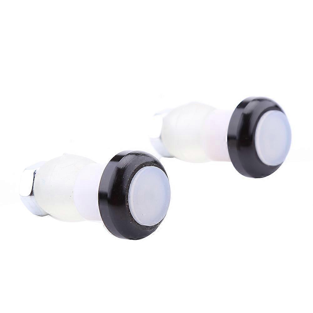 Handlebar Indicator Light, Alumiunm Alloy Bicycle Handlebar Grips Lights, Turn Signal Indicator Bar End Safety Warning Lamp with 2 Modes, Bike Lights 