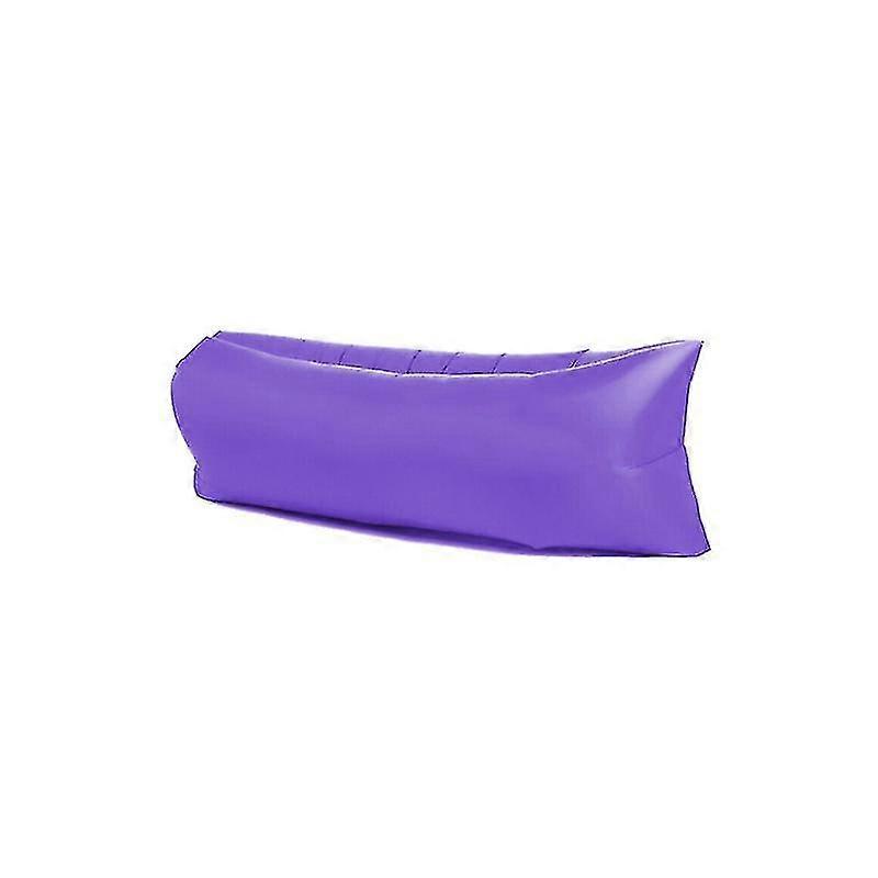 Oppustelig sofa Udendørs Bærbar Doven Oppustelig Sofa Vand Strandgræs Park Luftseng Sofa Legetøj