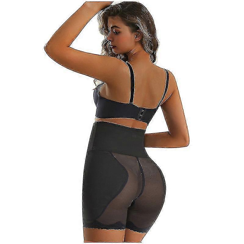 Wyściełany butt Lifter Majtki z wysokim stanem Shapewear dla kobiet Tummy Control Hip Enhancer Zdejmowane 2 podkładki