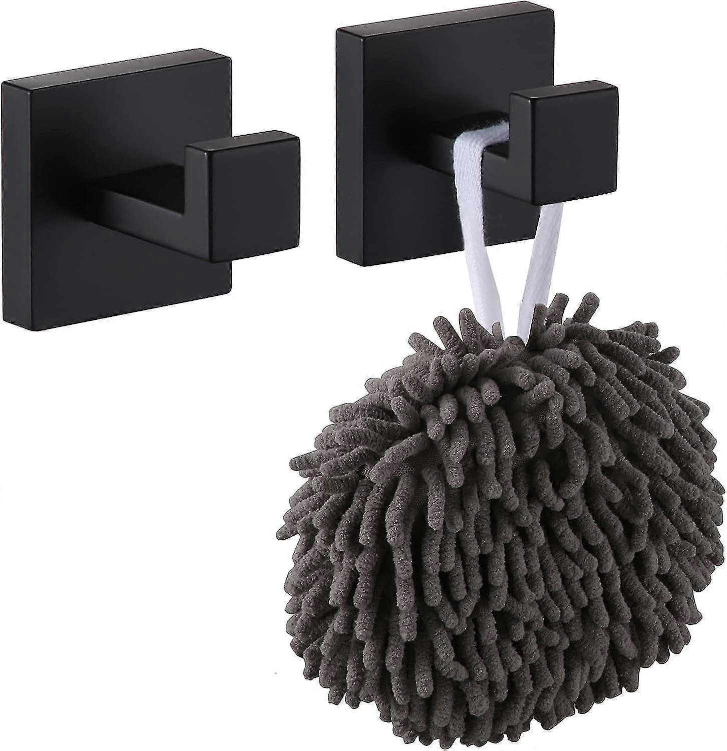 Wall Mounted Bathroom Towel Hook 2pcs
